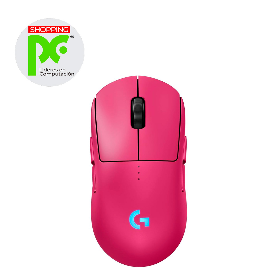 Logitech G PRO 2 LIGHTSPEED en color rosa