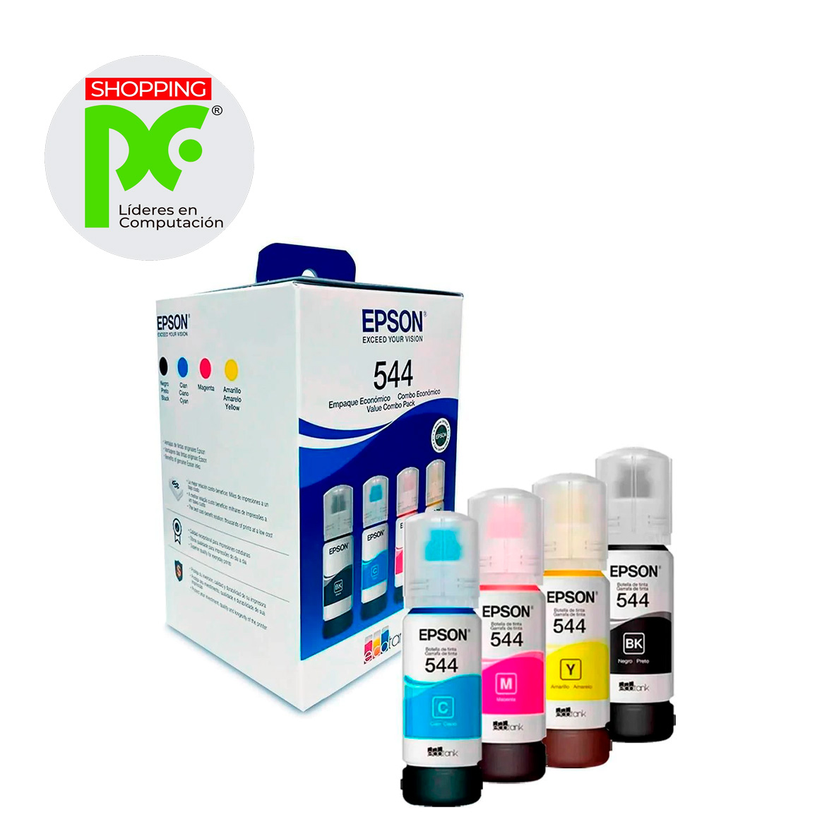TINTA EPSON 544 PACK